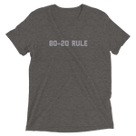 80-20 rule t-shirt